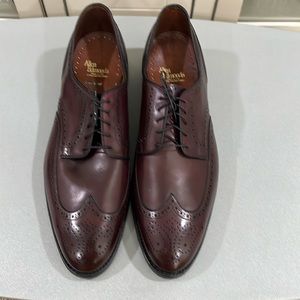 Allen Edmonds- Lombard Wing-tip Dress Shoes. Size 15 Burgundy
